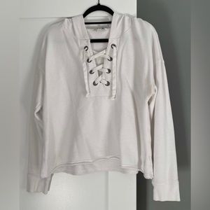 American eagle cropped hoodie